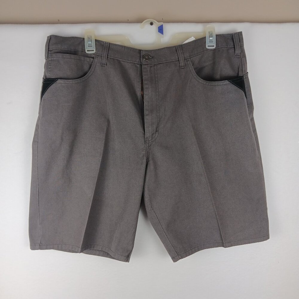Dickies Men’s Size 44 Work Shorts Workwear Gray & Black, Style 5 Pocket